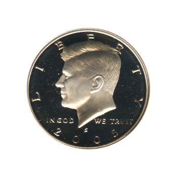 Kennedy Half Dollar 2005-S Proof Silver